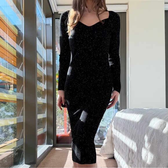 BOSS Fermina Sequined Dress